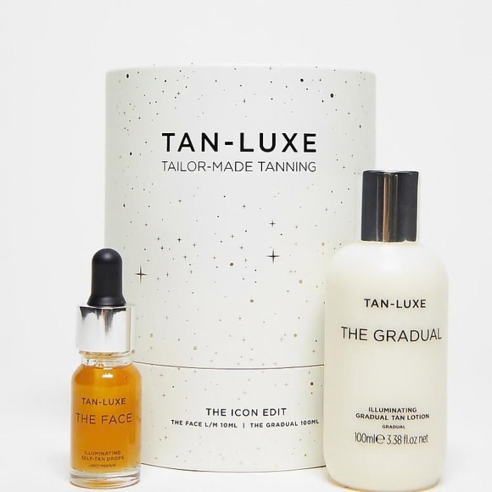 ✨ Tan-Luxe The Icon Edit – The Face (10 mL) + The Gradual (100 mL) Self Tan Set